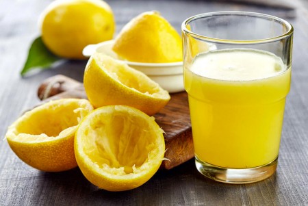 Jus de citron detox